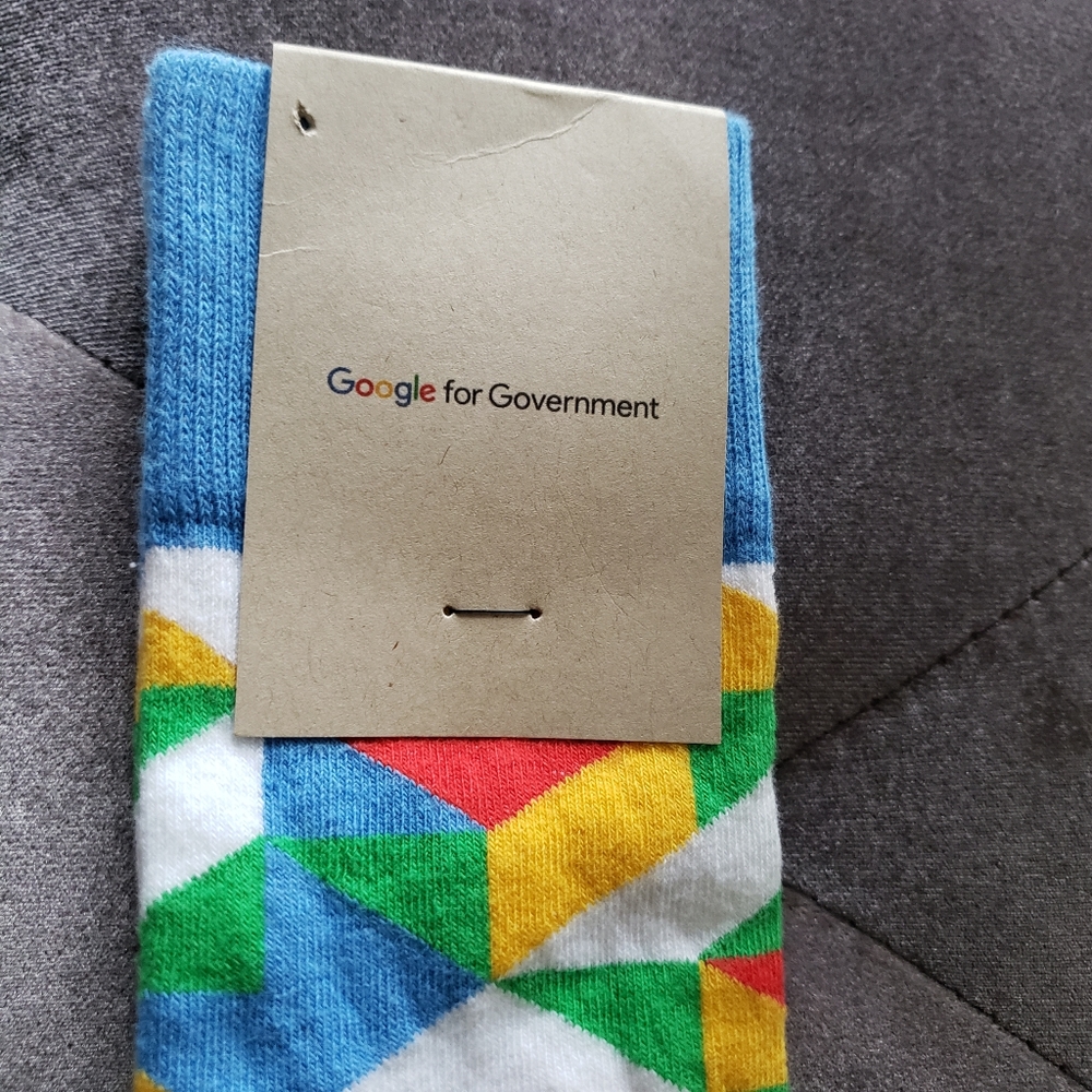 Sock Club Custom GOOGLE For Government Socks - Picture 3 of 4